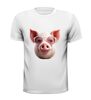 foto 13 T-shirt met varken opdruk