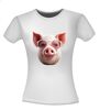 foto 14 T-shirt met varken opdruk
