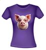foto 4 T-shirt met varken opdruk