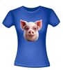 foto 6 T-shirt met varken opdruk