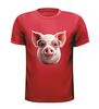 foto 7 T-shirt met varken opdruk