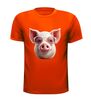 foto 9 T-shirt met varken opdruk