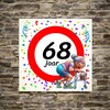 foto 4 Tegeltje voor een vrouw die 68 wordt! Een leuk kado!