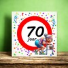 foto 4 Tegeltje voor een vrouw die 70 wordt! Een leuk kado!