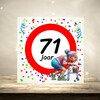 foto 3 Tegeltje voor een vrouw die 71 wordt! Een leuk kado!