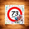 foto 3 Tegeltje voor een vrouw die 73 wordt! Een leuk kado!