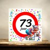 foto 4 Tegeltje voor een vrouw die 73 wordt! Een leuk kado!