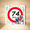 foto 4 Tegeltje voor een vrouw die 74 wordt! Een leuk kado!