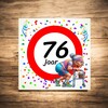 foto 3 Tegeltje voor een vrouw die 76 wordt! Een leuk kado!