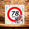 foto 2 Tegeltje voor een vrouw die 78 wordt! Een leuk kado!