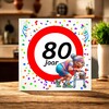foto 4 Tegeltje voor een vrouw die 80 wordt! Een leuk kado!