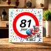 foto 3 Tegeltje voor een vrouw die 81 wordt! Een leuk kado!