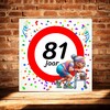 foto 4 Tegeltje voor een vrouw die 81 wordt! Een leuk kado!