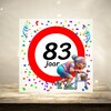 foto 2 Tegeltje voor een vrouw die 83 wordt! Een leuk kado!