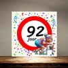 foto 2 Tegeltje voor een vrouw die 92 wordt! Een leuk kado!