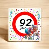 foto 4 Tegeltje voor een vrouw die 92 wordt! Een leuk kado!
