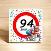 foto 4 Tegeltje voor een vrouw die 94 wordt! Een leuk kado!