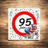 foto 2 Tegeltje voor een vrouw die 95 wordt! Een leuk kado!