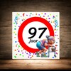 foto 2 Tegeltje voor een vrouw die 97 wordt! Een leuk kado!