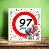 foto 4 Tegeltje voor een vrouw die 97 wordt! Een leuk kado!