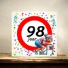 foto 3 Tegeltje voor een vrouw die 98 wordt! Een leuk kado!