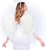 foto 2 Witte veren vleugels opvouwbaar betoverend en perfect voor cosplay engelenthema’s en festivals 80 x 60 cm