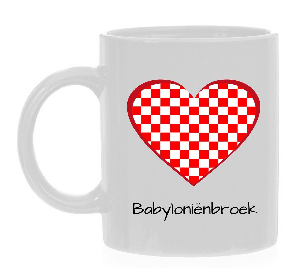 Een Koffiemok speciaal voor de Brabander die woont in het prachtige Brabantse Babyloniënbroek