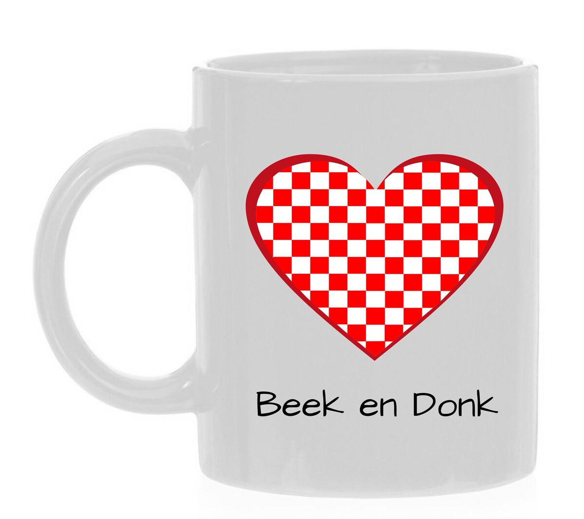 Een Koffiemok speciaal voor de Brabander die woont in het prachtige Brabantse Beek en Donk