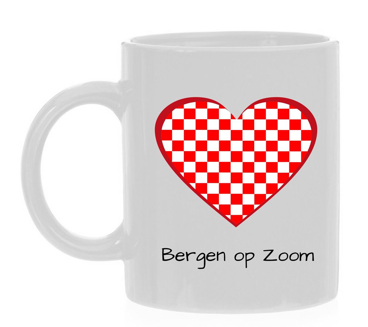 Een Koffiemok speciaal voor de Brabander die woont in het prachtige Brabantse Bergen op Zoom