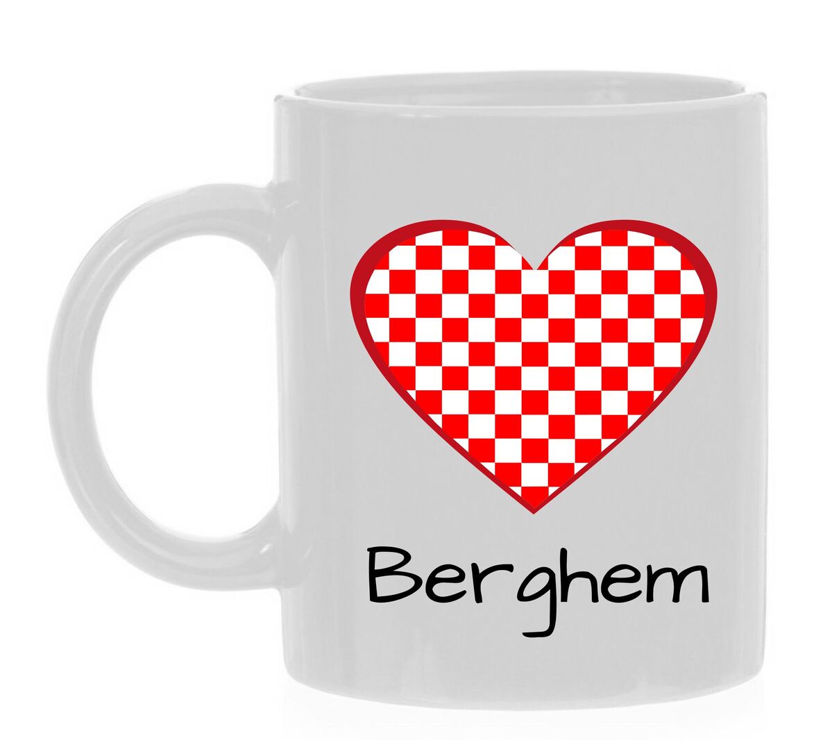 Een Koffiemok speciaal voor de Brabander die woont in het prachtige Brabantse Berghem