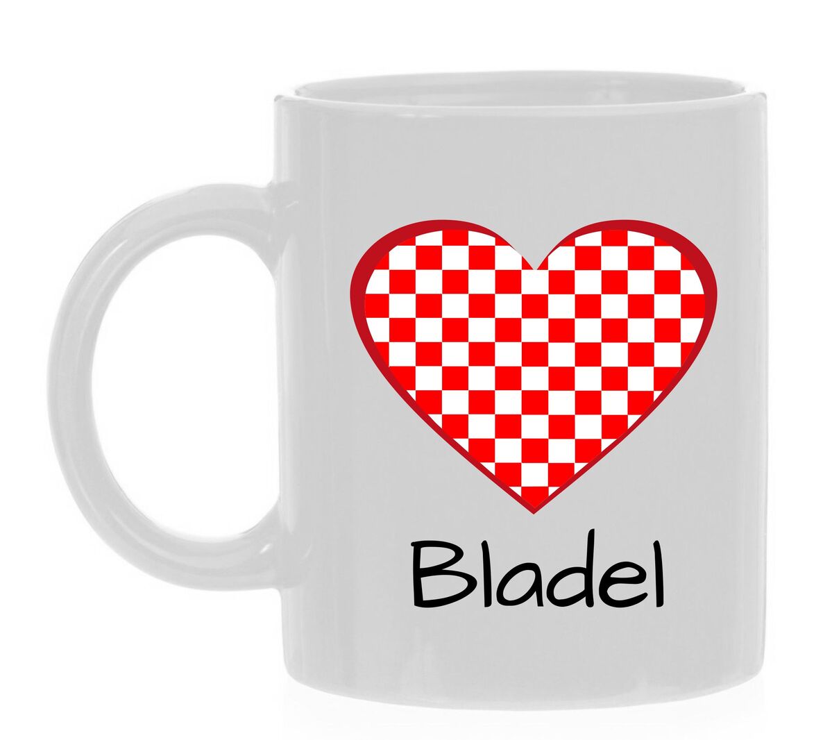 Een Koffiemok speciaal voor de Brabander die woont in het prachtige Brabantse Bladel