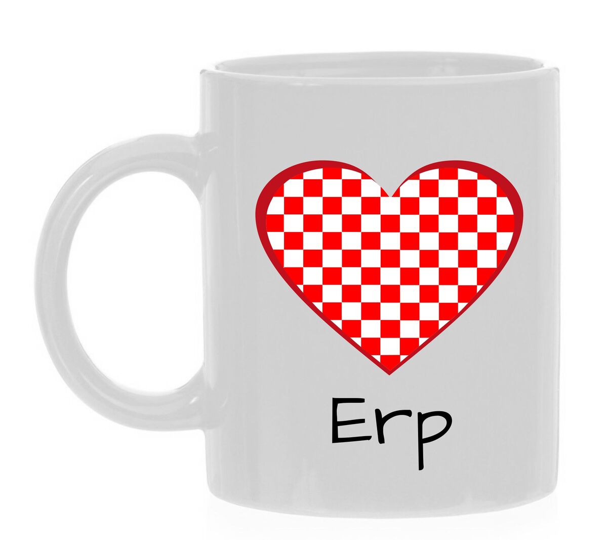 Een Koffiemok speciaal voor de Brabander die woont in het prachtige Brabantse Erp
