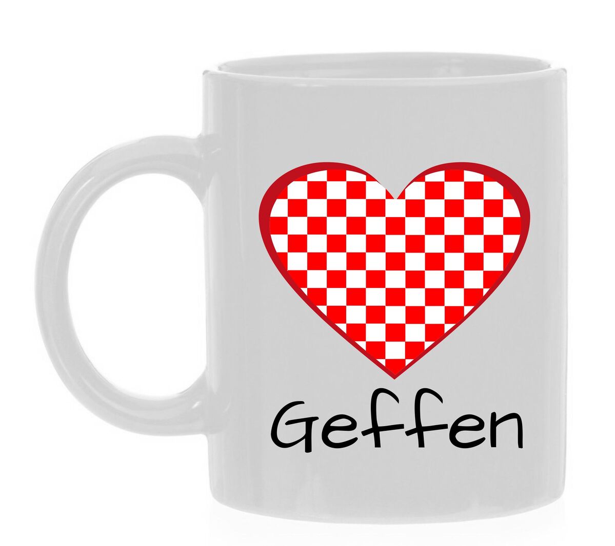 Een Koffiemok speciaal voor de Brabander die woont in het prachtige Brabantse Geffen
