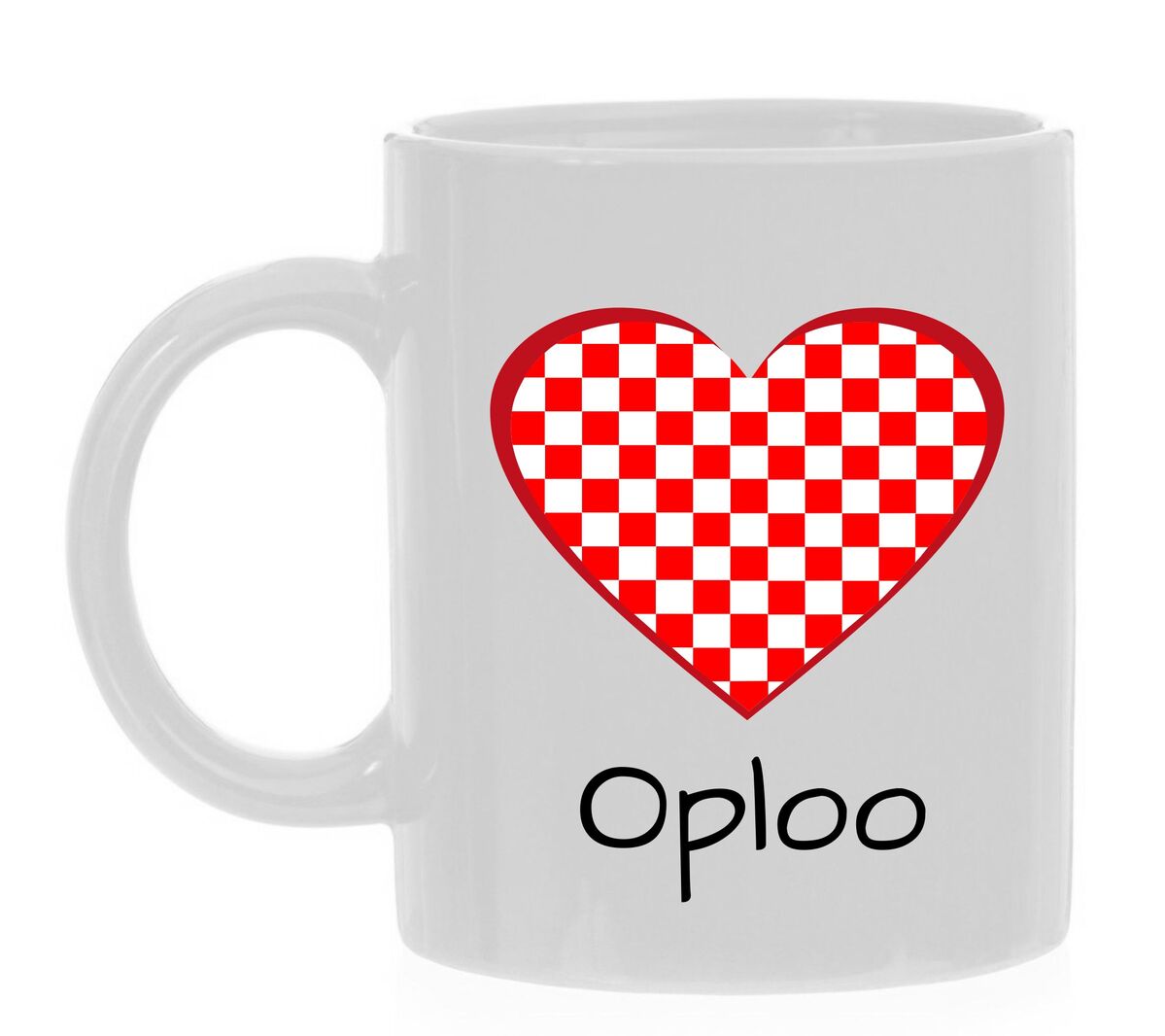 Een Koffiemok speciaal voor de Brabander die woont in het prachtige Brabantse Oploo