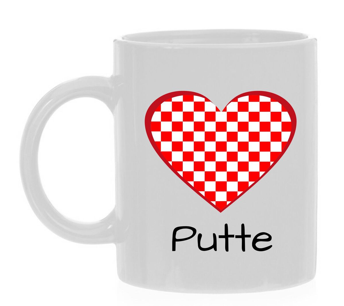 Een Koffiemok speciaal voor de Brabander die woont in het prachtige Brabantse Putte