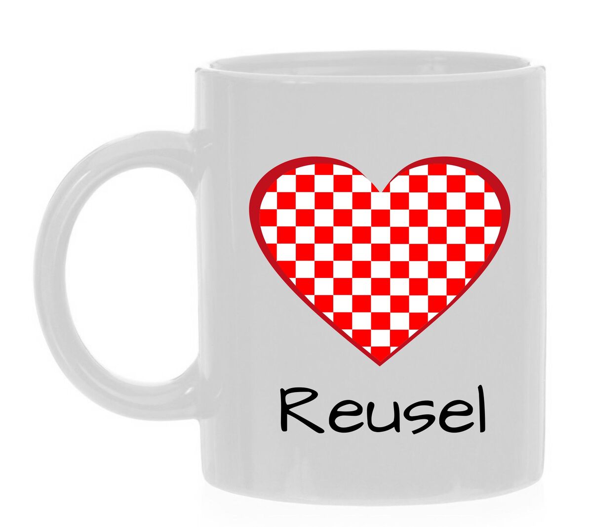 Een Koffiemok speciaal voor de Brabander die woont in het prachtige Brabantse Reusel