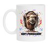 Grappig Pensioen mok met een oude kameel opdruk!