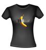 foto 2 shirts banaan aan shirt geplakt met duct tape