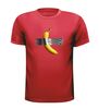 foto 7 shirts banaan aan shirt geplakt met duct tape