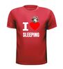 foto 7 I love sleeping met schaap met slaapmuts opdruk