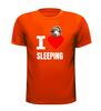 foto 9 I love sleeping met schaap met slaapmuts opdruk