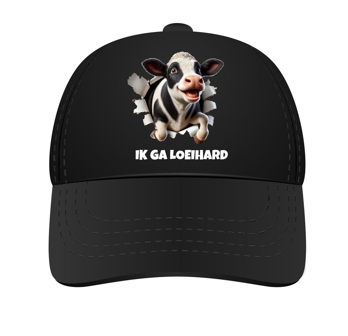 Petje ik ga loeihard