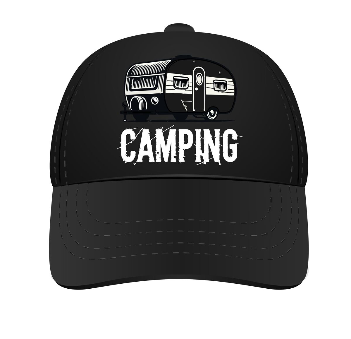 Petje voor op de camping vintage