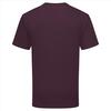 foto 2 Shirtje dark plum  Fruit of the Loom Iconic 195 unisex