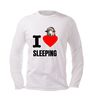 foto 4 Shirtje lange mouw i love sleeping met schaap opdruk