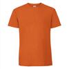 Shirtje oranje  Fruit of the Loom Iconic 195 unisex