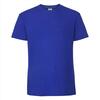 Shirtje royal blauw  Fruit of the Loom Iconic 195 unisex