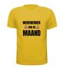 foto 15 Shirtje voor de medewerker van de maand. 