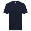 Shirtje voor hem diep Marine blauw Fruit of the Loom Pure Cotton