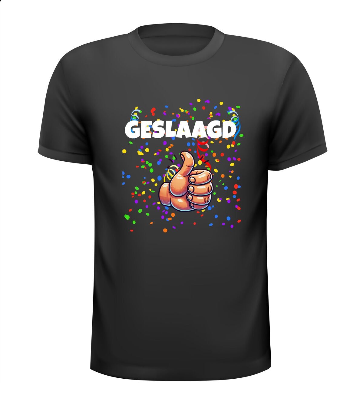 Geslaagd shirtje dikke duim